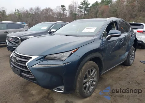 2015 Lexus Nx 200T из США, поврежденный, VIN JTJBARBZ1F2010021